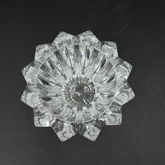 Mikasa Crystal SIGMA 12 Point Votive Candle Holder - 4.75" L x 3.25" H - Picture 3 of 4